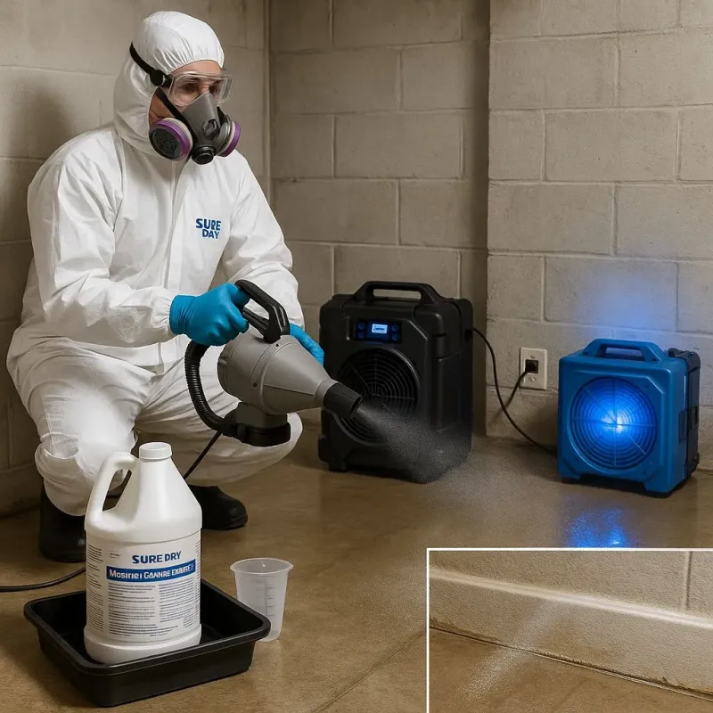 Sanitization and Odor Removal process in Calvert City, KY